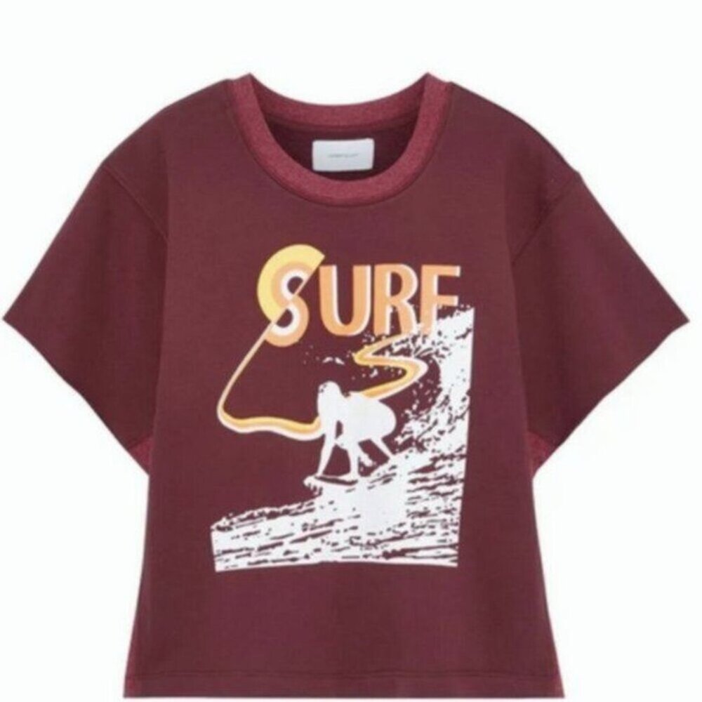 Current Elliott surf jersey Burgundy  size 2